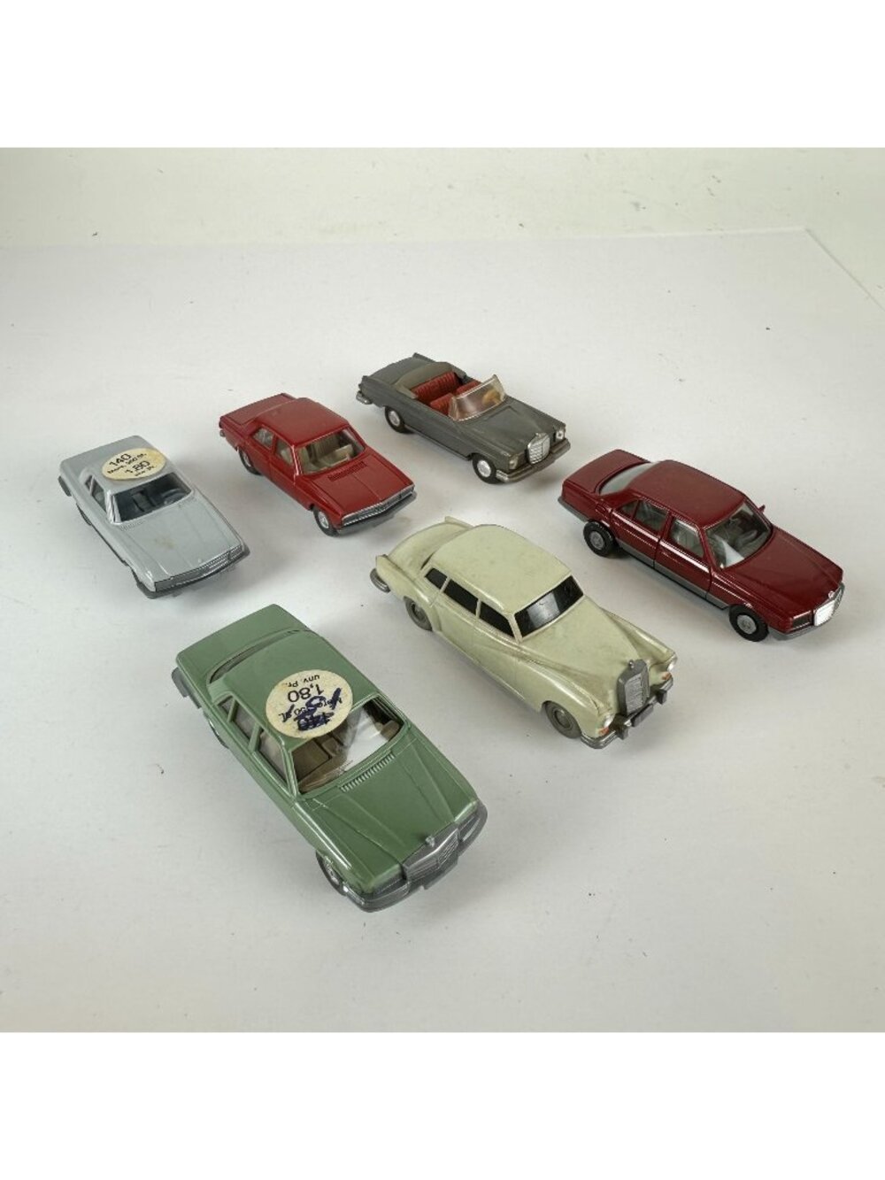 Wiking Modelle Vintage Plastic Mercedes Car Lot Vehicles